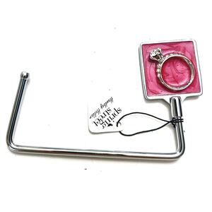 SPRING STREET DESIGN CRYSTAL ENGAGEMENT WEDDING RING PURSE HOLDER SET OF 8 NWT